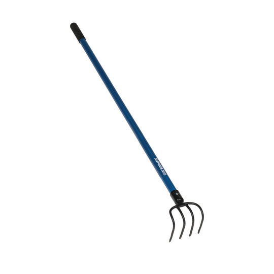 Seymour 42244 Garden Cultivator 4-Tine w/ 54 In. Fiberglass Handle Seymour