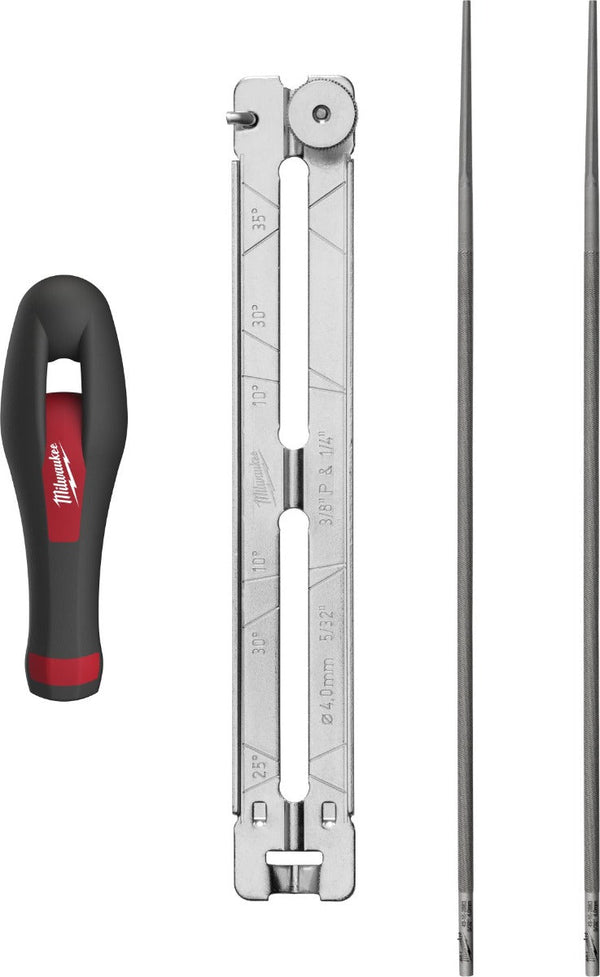 Milwaukee 49-16-2881 4pc 5/32” Saw Chain Sharpening Set Milwaukee