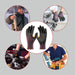 COOLJOB Winter Work Gloves with Anti-slip Grip, Touchscreen Microfoam Nitrile Dipped COOLJOB