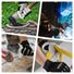 COOLJOB Goatskin Leather Work Gloves with Grip, Thorn Proof, Heat & Puncture Resistant COOLJOB