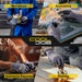 COOLJOB 3/12 Pairs Safety Work Gloves Microfoam Nitrile Rubber Coated, Touchscreen COOLJOB