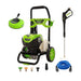 2300 PSI Pressure Washer, 12" Surface Cleaner Combo Kit greenworkstools