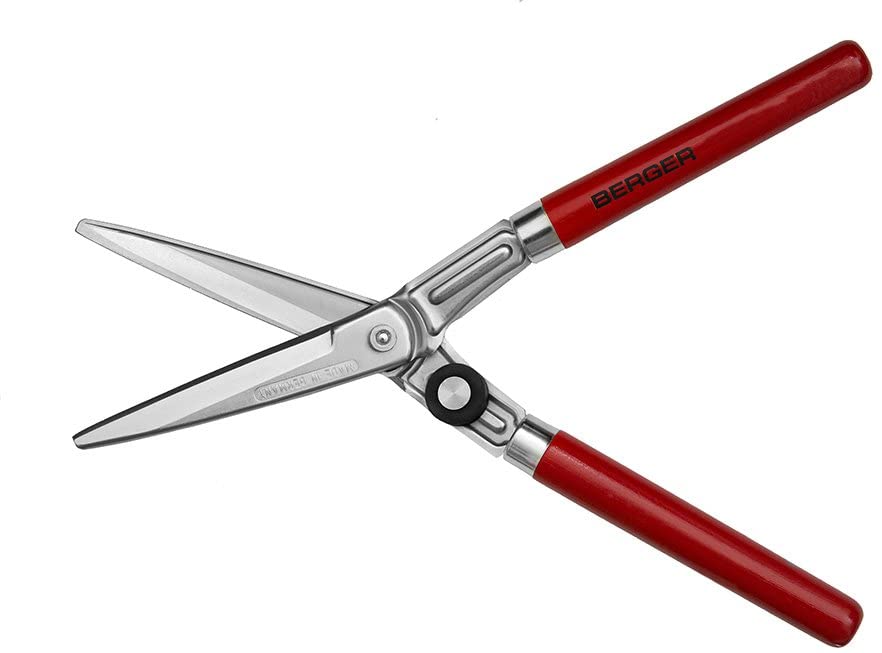 Berger 2510 Topiary hedge shears with beech wood handle garden shear with self-sharpening blades, length 45 cm Julius Berger GmbH
