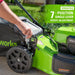 48V (24V x 2) 20" Cordless Battery Push Mower 3PC Combo Kit: (2) 4.0 Ah USB Batteries,(1) 2.0 Ah Battery,(1) Dual-Port Rapid Charger and (1) Charger greenworkstools