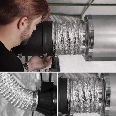4-6 Inch Flexible Aluminum Foil Duct 2simpleagency