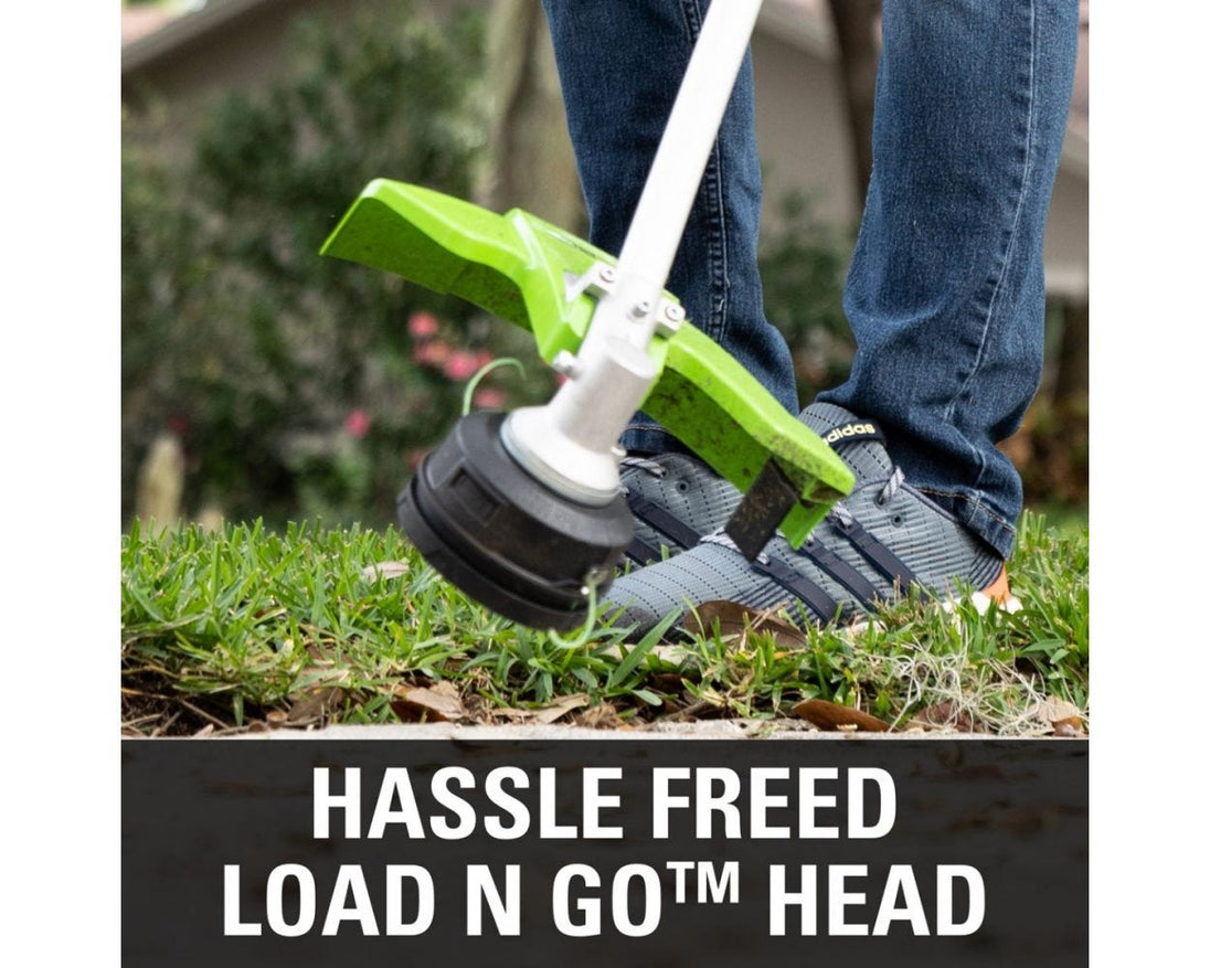 60V 16" Cordless Battery String Trimmer (Attachment Capable) and 10" Polesaw Attachment Combo Kit: 4.0 Ah Battery and Charger greenworkstools