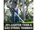 60V 16" Cordless Battery String Trimmer (Attachment Capable) and Horizontal Blower Attachment: 4.0 Ah Battery and Charger greenworkstools