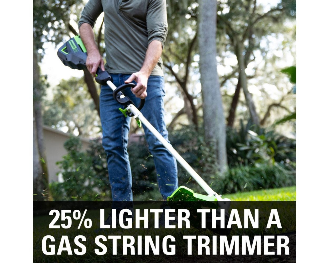 60V 16" Cordless Battery String Trimmer (Attachment Capable)and 10" Cultivator Attachment Combo Kit: 4.0 Ah Battery and Charger greenworkstools