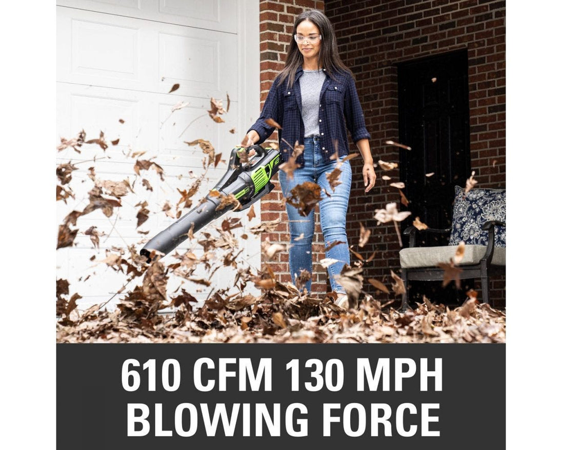 60V 20" Cordless Battery Pole Hedge Trimmer & 610 CFM Leaf Blower Combo Kit w/ 2.0Ah & 2.5Ah Battery & (2) Chargers greenworkstools