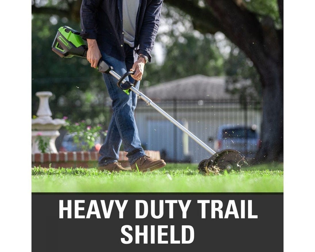 60V 16" String Trimmer and 8" Edger Combo Kit: 2.0 Ah Battery and Charger greenworkstools
