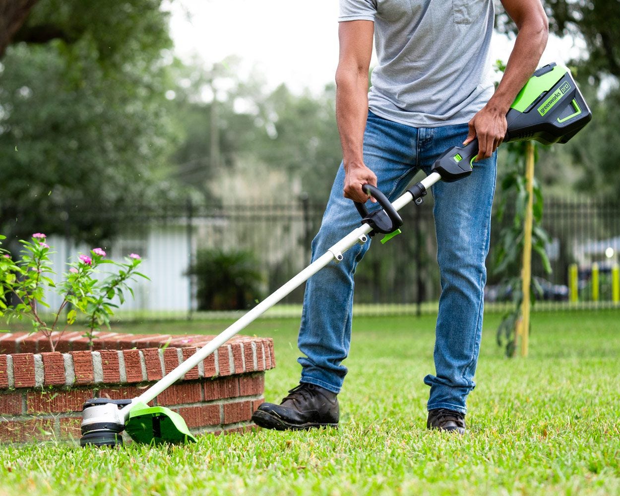 60V 3PC Handheld Combo Kit, 16"String Trimmer, 610 CFM Blower and 26"Hedge Trimmer greenworkstools