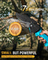 Mini Chainsaw Cordless 6-inch, NEOTEC Handheld Electric Chainsaw 4000mAh Battery Powered with Dual Security Lock, Mini Chain Saw for Tree Trimming Wood Cutting (2 Batteries+3 Chains+2 Bars) NEOTEC