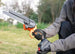 Upscale 8-Inch Cordless Mini Chainsaw – Brushless Motor, Lightweight 4 lbs, Safety Lock, 21V Power (Battery Not Included, Assembly Required) Upscale+Trail