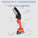 Mini Chainsaw Cordless 4inch 21V Battery Electric Portable One-Hand Handheld Chainsaw with Security Lock, Rechargeable Chainsaw Kit for Tree Trimming Branch TEEGANDER