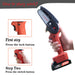 Mini Chainsaw Cordless 4inch 21V Battery Electric Portable One-Hand Handheld Chainsaw with Security Lock, Rechargeable Chainsaw Kit for Tree Trimming Branch TEEGANDER