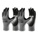 COOLJOB 10/20/60 Pairs Nitrile Dipped Safety Work Gloves with Grip, Non-slip Rubber Coated Bulk Garden Gloves（Grey） COOLJOB
