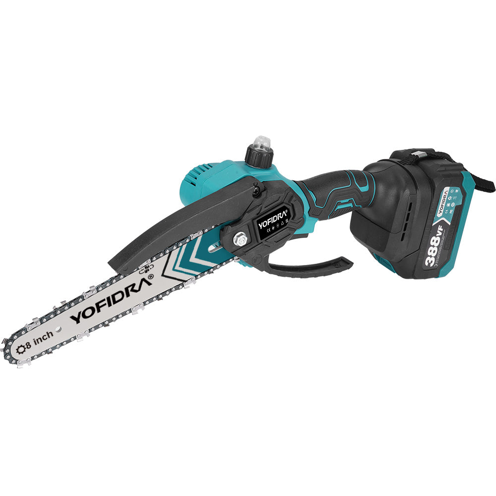 NewBeny 8 Inch & 6 Inch Brushless Cordless Chainsaw With 2 Batteries & Charger & Case NEWBENY