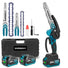 NewBeny 8 Inch & 6 Inch Brushless Cordless Chainsaw With 2 Batteries & Charger & Case NEWBENY