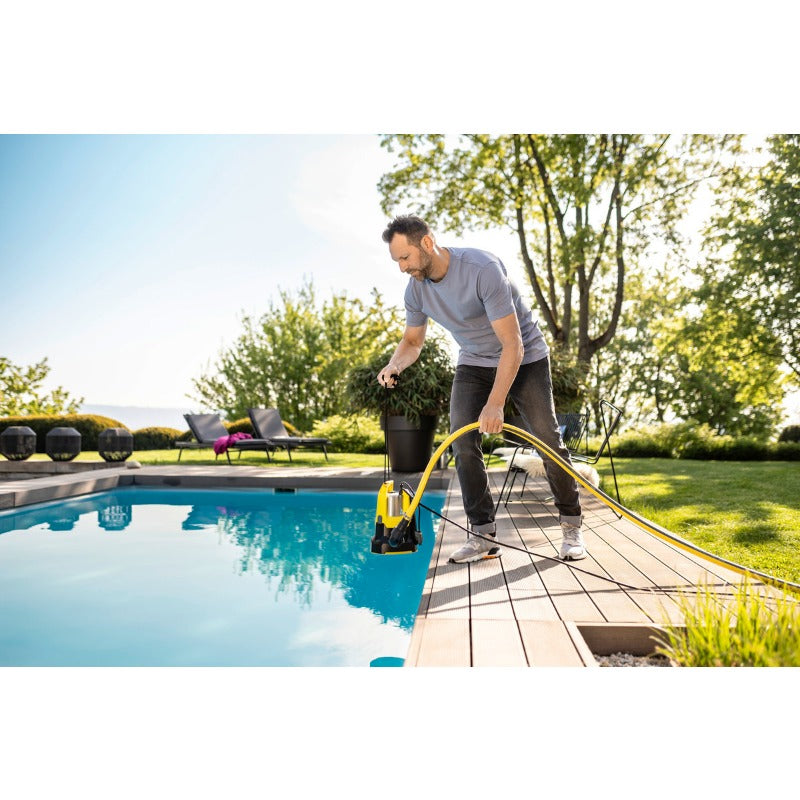 Kärcher Flat Suction Submersible Pump SP 17.000 Flat Level Sensor Garden Plus