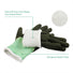 COOLJOB Think Green Thick Fleece Lined Winter Thermal Warm Freezer Work Gloves, Non-Slip Grip COOLJOB