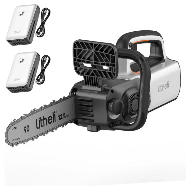Litheli U20 40V Brushless Chainsaw | with 2.0Ah Battery Options Litheli