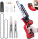 Mini Chainsaw Fits for Milwaukee M18 Battery, NEOTEC 6 Inch & 8 Inch Cordless Electric Chainsaw with Auto Oiler & Tool-Free Tensioner, Brushless Saw for Tree Trimming, Branch Pruning (No Battery) NEOTEC