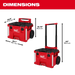 Milwaukee PACKOUT™ Rolling Tool Box Milwaukee