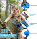 Mini Chainsaw, 4 inch Mini Chainsaw Cordless, Small Hand held Electric Power Chain Saw 1 Battery Powered Operated, Household and Garden for Tree Trimming Wood Cutting, Gifts for Father Husband Men AOKIALLC
