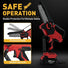 Mini Cordless Chainsaw for Milwaukee M18 Battery,6 Inch & 8 Inch Electric Battery Powered Brushless Chainsaw,400W Auto Oiler Hand Saw for Wood Cutting Tree Trimming(Only Tool) Yourfpv.net