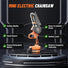 Mini Chainsaw, 4 inch Mini Chainsaw Cordless, Small Hand held Electric Power Chain Saw Battery Powered Operated, Household and Garden for Tree Trimming Wood Cutting, Gifts for Father Husband Men AOKIALLC