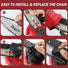 Mini Electric Chainsaw Cordless Brushless, 6 Inch Small Chainsaw Battery Powered, Handheld Chain Saw for Wood Tree Branches Pruning, 4 Chains, 2x 2500 mAh Battery, Garden Tools Christmas Gifts for Dad DEJUNPIOOL
