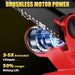 Mini Chainsaw Cordless, Compatible With Milwaukee M18 Battery, Brushless 6-Inch Electric Chainsaw, Handheld Chain Saw for Tree Trimming Wood Cutting (Tool Only) Yourfpv.net