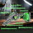 Mini Chainsaw Cordless 6 Inch, Electric Chainsaw Battery Powered with Auto Oiler, Security Lock for Wood Cutting, Tree Trimming, Garden & Household Use(1 Batterie) Yourfpv.net