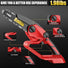 Mini Chainsaw Cordless, Compatible With Milwaukee M18 Battery, Brushless 6-Inch Electric Chainsaw, Handheld Chain Saw for Tree Trimming Wood Cutting (Tool Only) Yourfpv.net