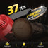 Mini Chainsaw Cordless, Compatible With Milwaukee M18 Battery, Brushless 6-Inch Electric Chainsaw, Handheld Chain Saw for Tree Trimming Wood Cutting (Tool Only) Yourfpv.net