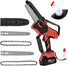 Mini Cordless Chainsaw for Milwaukee M18 Battery,6 Inch & 8 Inch Electric Battery Powered Brushless Chainsaw,400W Auto Oiler Hand Saw for Wood Cutting Tree Trimming(Only Tool) Yourfpv.net