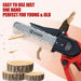 Mini Chainsaw with Battery, 8 inch Electric Chainsaw with 2 * 21V Batteries, Small Chain Saw with Safety Lock and Strong Motor for Tree Trimming, Mini Cordless Electric Chainsaw 800 W Yourfpv.net