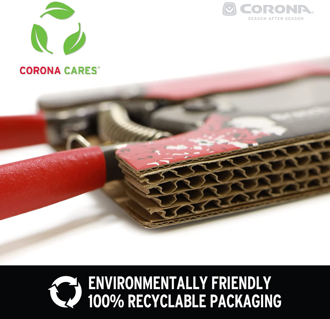 Corona BP 7100D DualCUT 3 in. High Carbon Steel Blade with Full Steel Core Handles Bypass Hand Pruner Corona