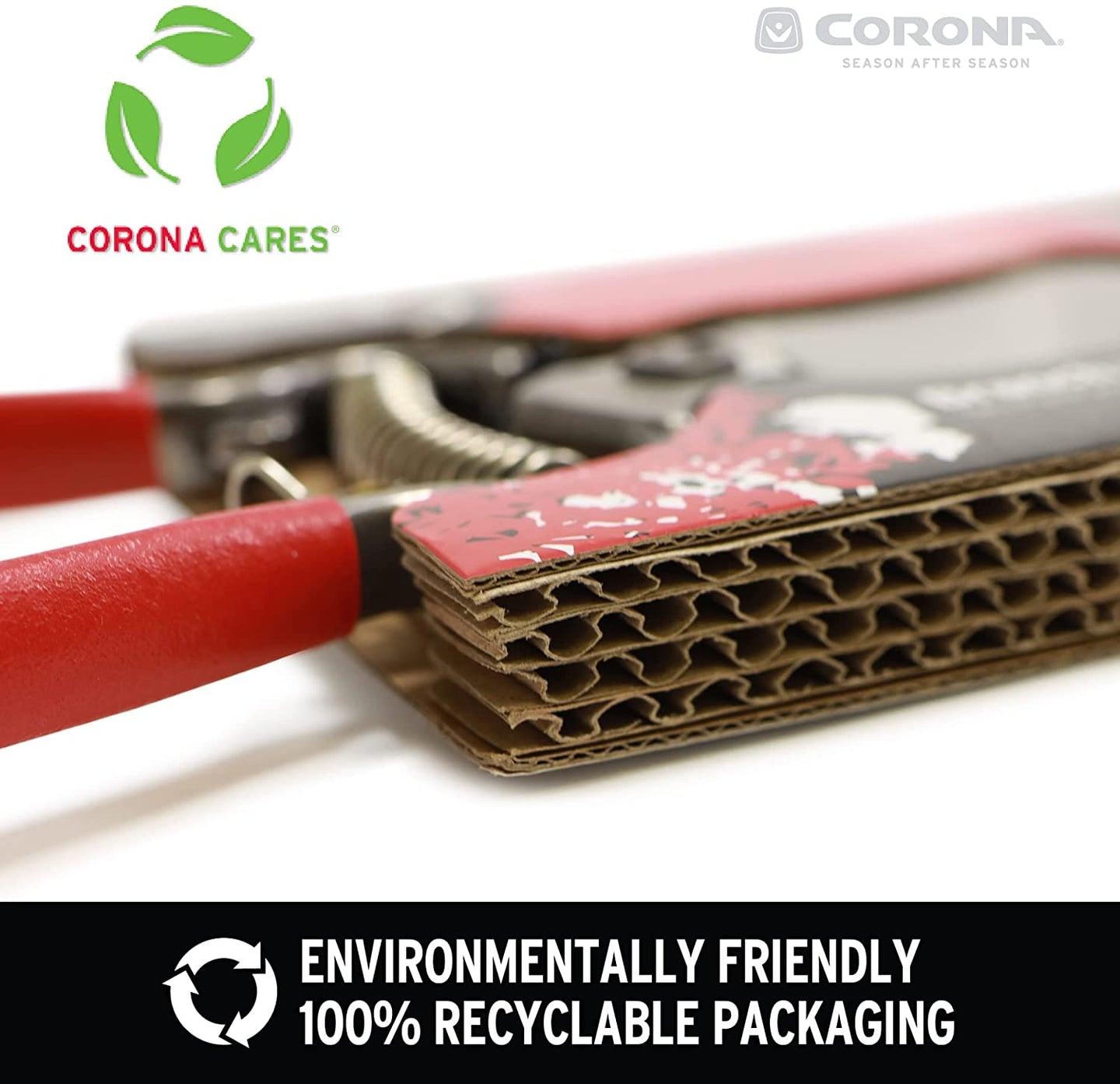 Corona BP 7100D DualCUT 3 in. High Carbon Steel Blade with Full Steel Core Handles Bypass Hand Pruner Corona