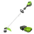 60V 16" Cordless Battery String Trimmer and 0.095 String Trimmer Line Combo Kit: 2.5 Ah Battery and Charger greenworkstools