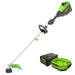 60V 16" Cordless Battery String Trimmer (Attachment Capable)and 10" Cultivator Attachment Combo Kit: 4.0 Ah Battery and Charger greenworkstools
