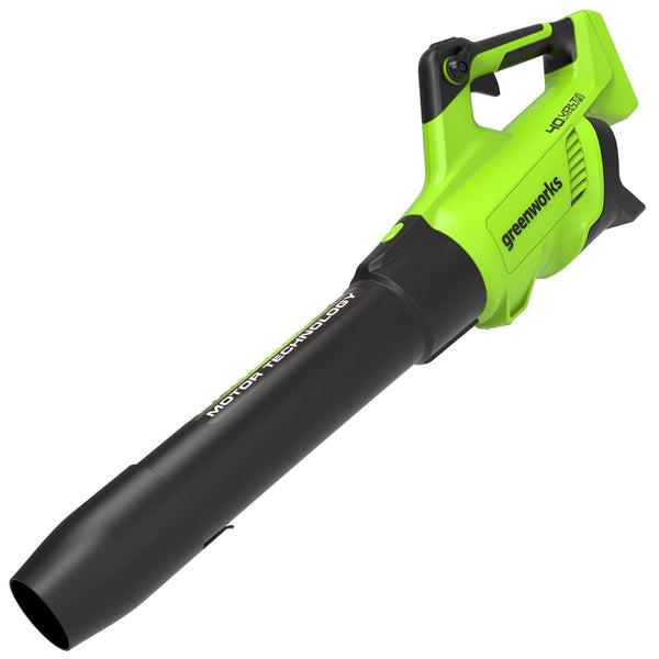 40V 550 CFM Cordless Battery Leaf Blower and 16" Attachment Capable String Trimmer Combo Kit, 4Ah Battery and Charger greenworkstools