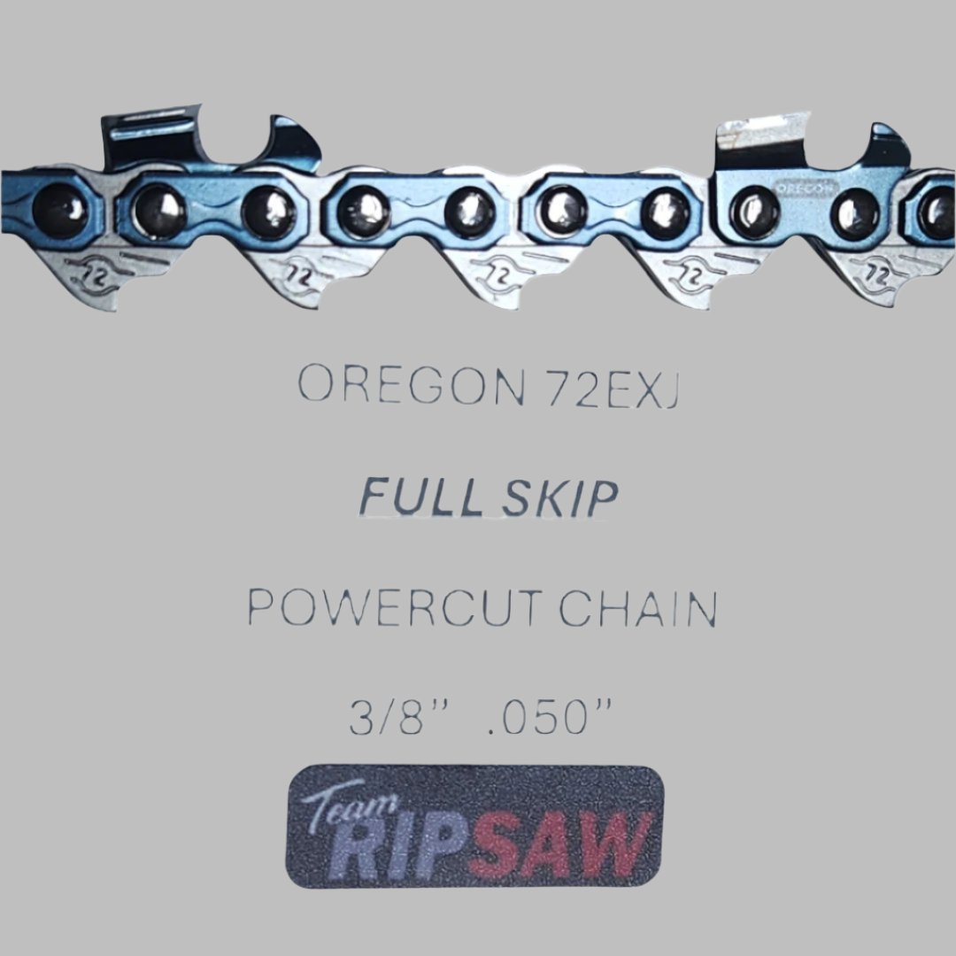 OREGON POWERCUT 72EXJ aka Skip Chain (3/8 .050) - Select a Size 2 Pack Oregon