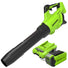 40V 500 CFM Cordless Battery Leaf Blower: 2.5 Ah Battery and Charger greenworkstools