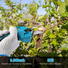 2-in-1 Electric Pruning Shear with Pole - 850W Brushless Motor, 200min Run Time, 4.5-6.3ft Extension for Perfect for Hedges, Trees, and Gardens N/A