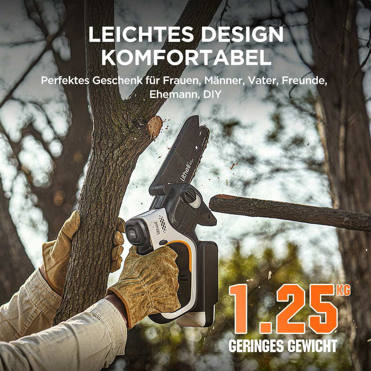 Litheli U20 20V 2.0Ah Brushless Mini Chainsaw(Tool Only) Litheli