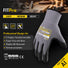 COOLJOB 3/6/12/36 Pairs Nitrile Rubber Dipped Safety Work Gloves with Grip Dots, Touchscreen COOLJOB