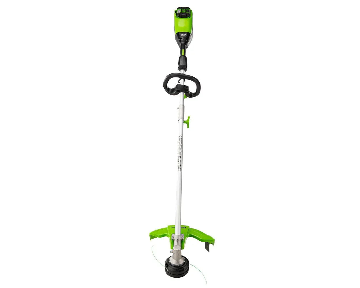 80V 16" Cordless Battery String Trimmer and 730 CFM Leaf Blower Combo Kit: 2.5 Ah Battery and Charger greenworkstools