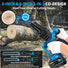 Cordless Mini Chainsaw, 8 inch & 6 inch Portable Handheld Chain Saw with 2 X 4.0Ah Battery, 4 Chains 4 Guide Plates, LED Indicate, Brushless Electric Chainsaw Using for Tree Trimming, Garden Pruning CANBRAKEfocusesonincreasingefficiencyforbeginnershomeimprovementandrepairanduserswholovepowertools
