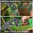 Mini Chainsaw Cordless 6 Inch, Electric Chainsaw Battery Powered with Auto Oiler, Security Lock for Wood Cutting, Tree Trimming, Garden & Household Use(2 Batteries) Yourfpv.net